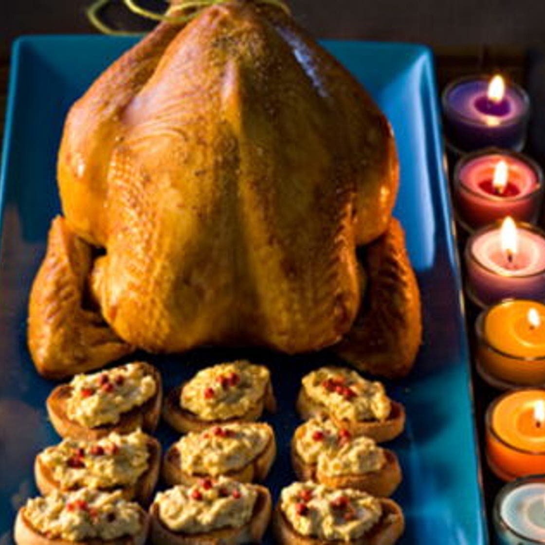 Chapon aux épices