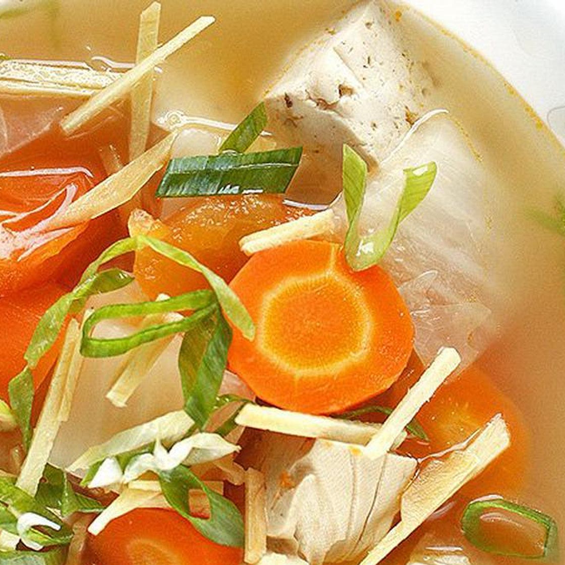 Napa Cabbage and Tofu Soup