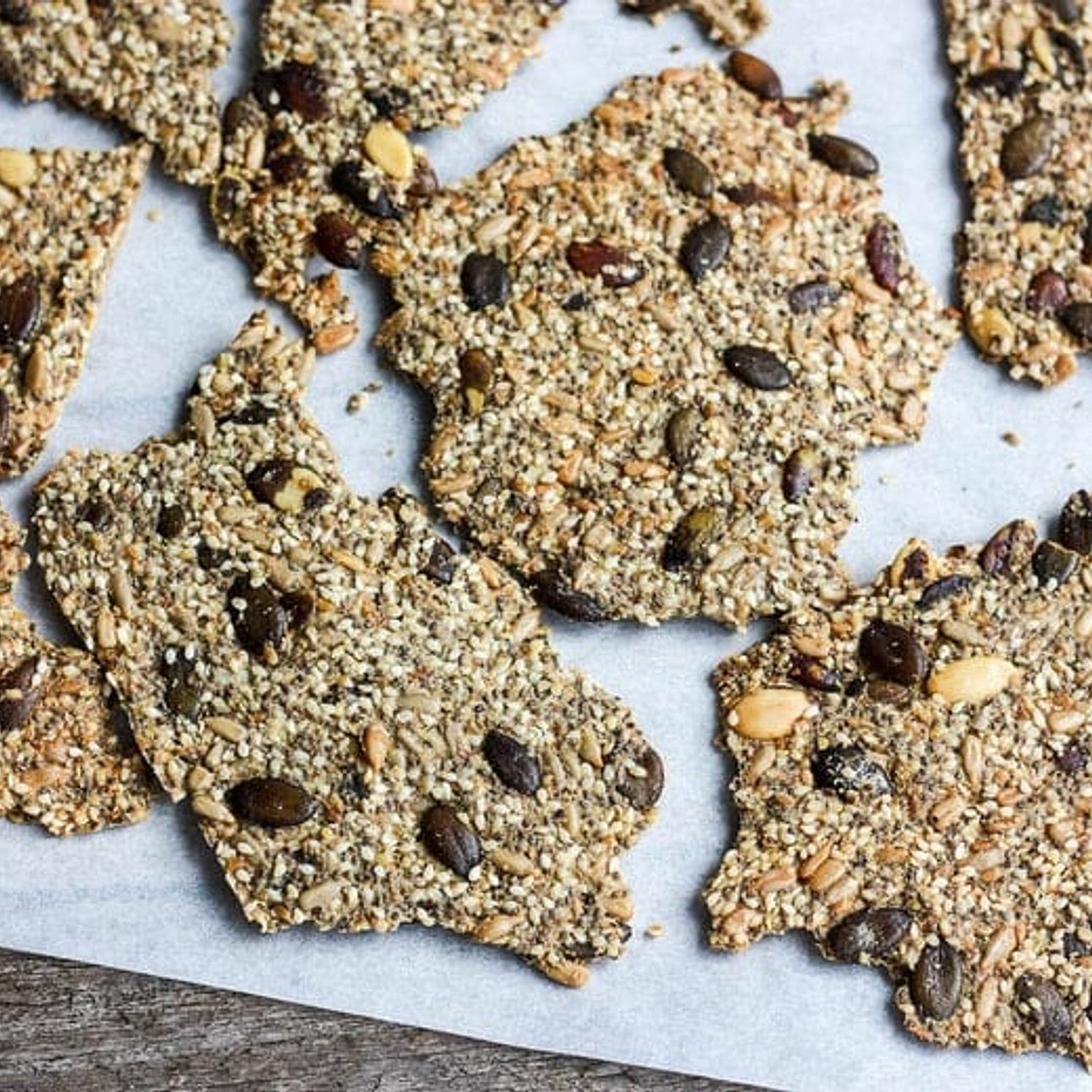 Rustic Seed Crackers