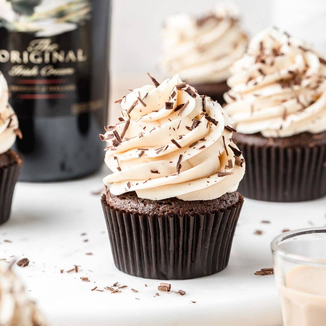 Bailey's Irish Cream Cupcakes