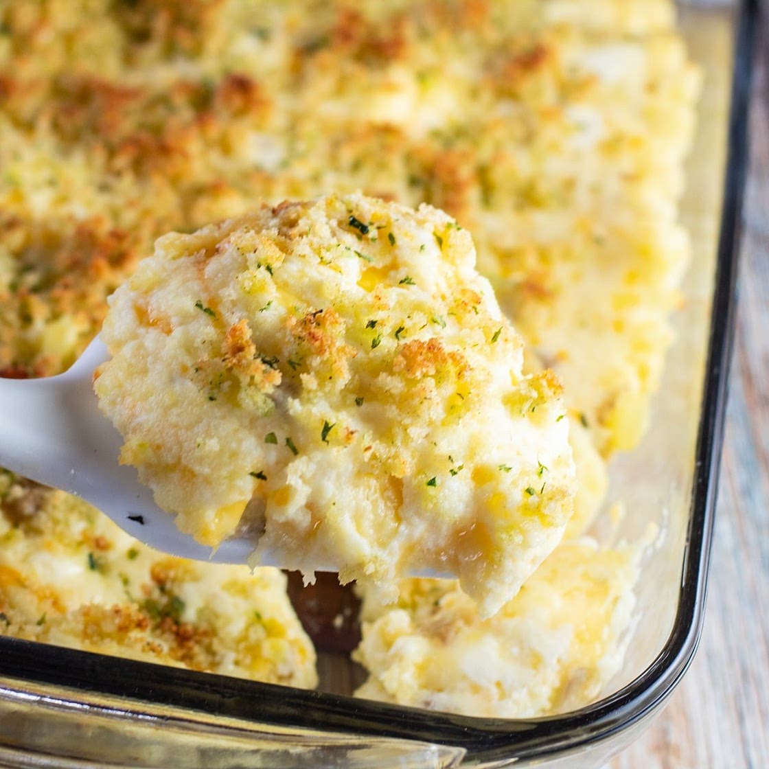 Make Ahead Mashed Potato Casserole