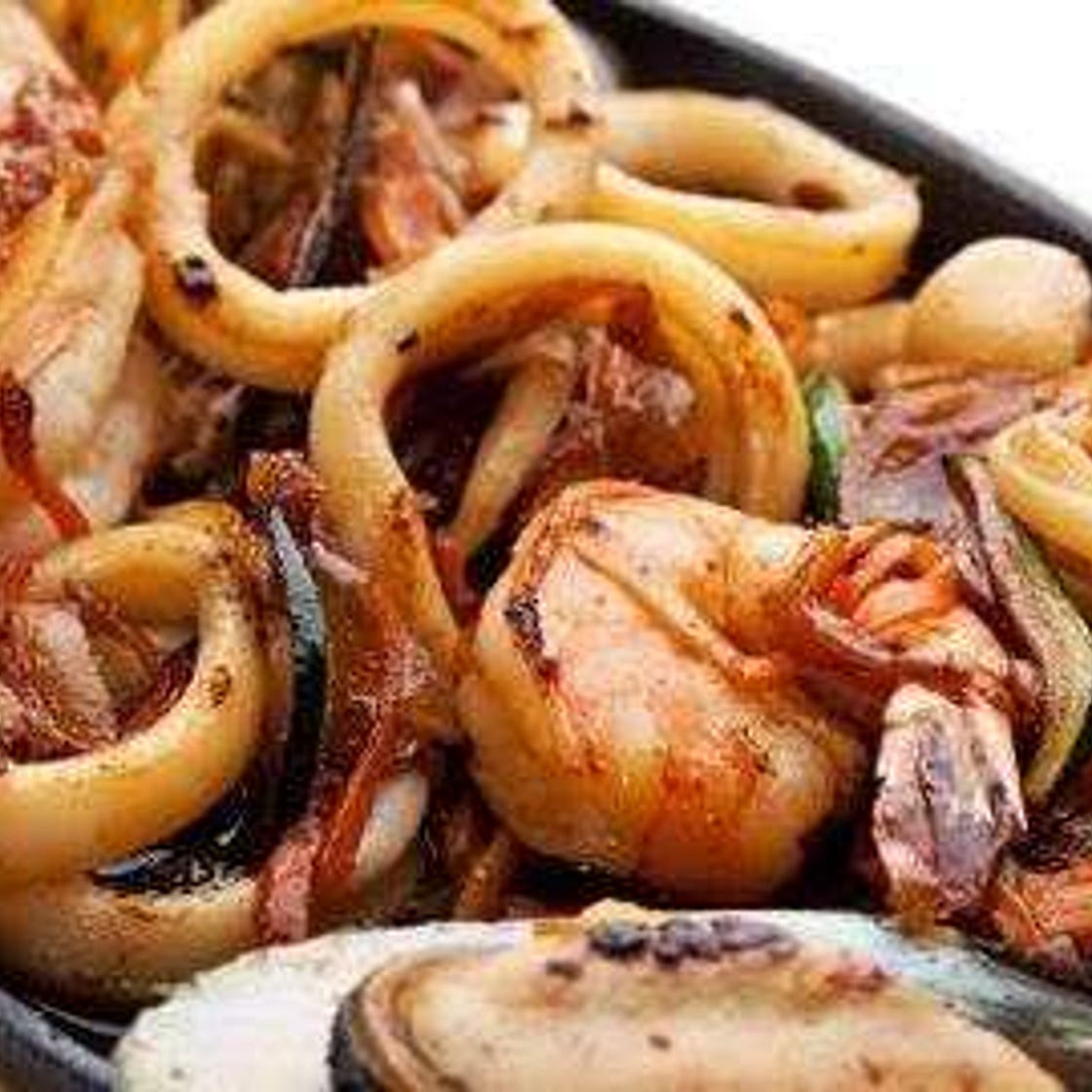 Frutos del mar a la plancha | Reto 28