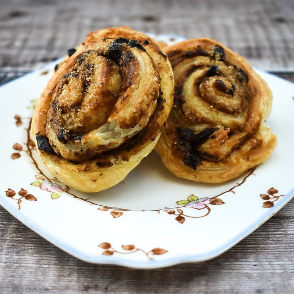 Biscoff & Chocolate Pastry Swirls