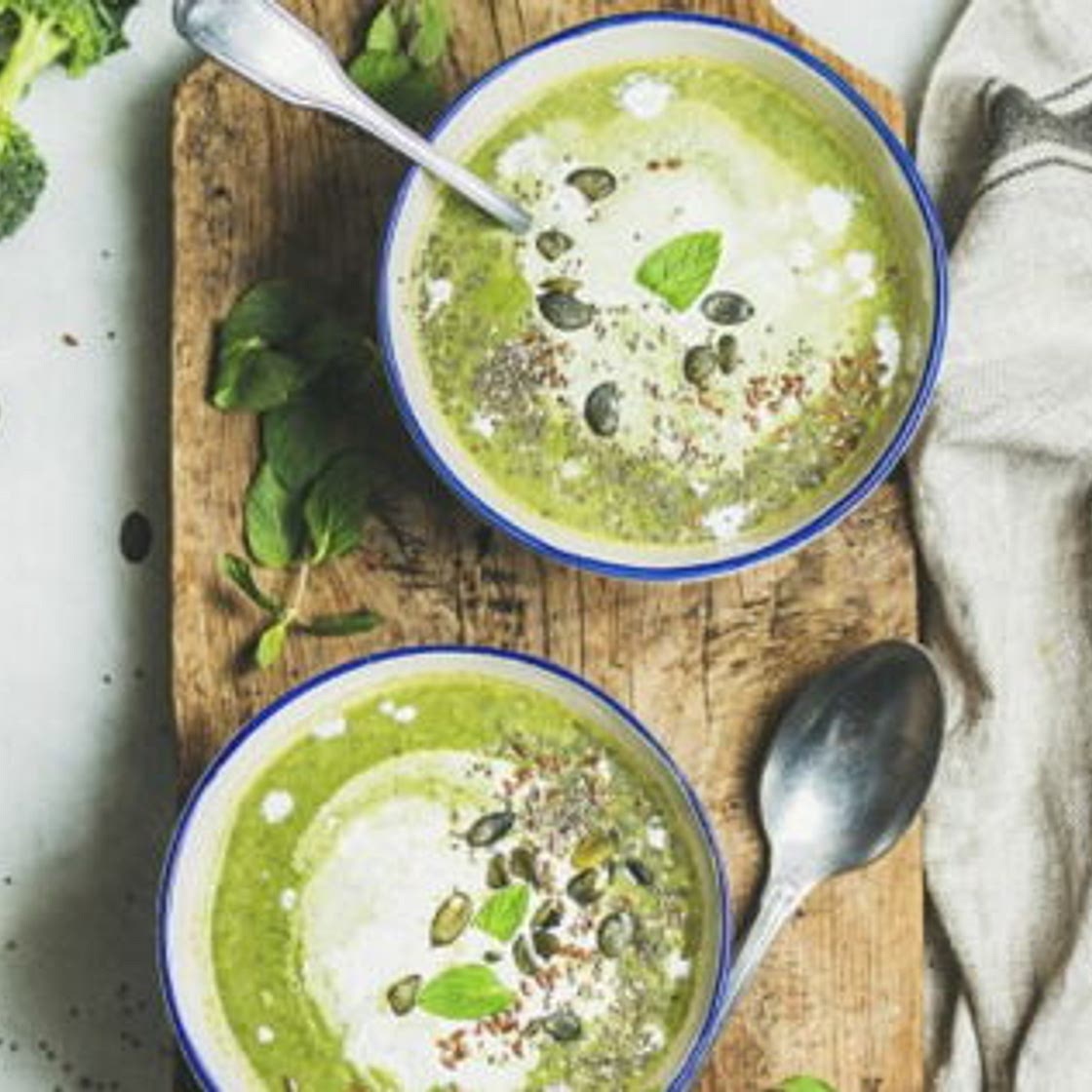 Soupe de brocolis detox