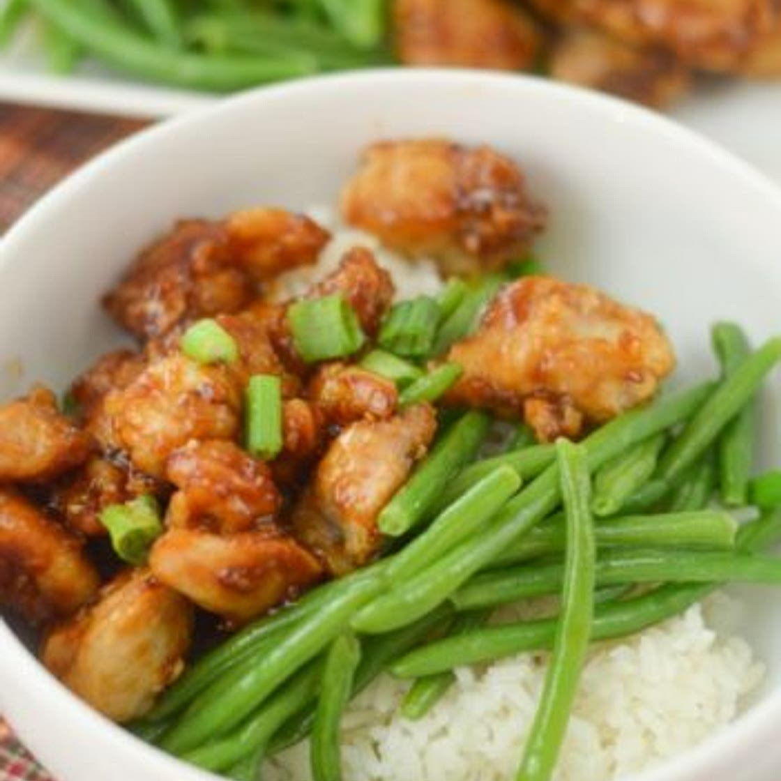 Air Fryer Honey Garlic Chicken