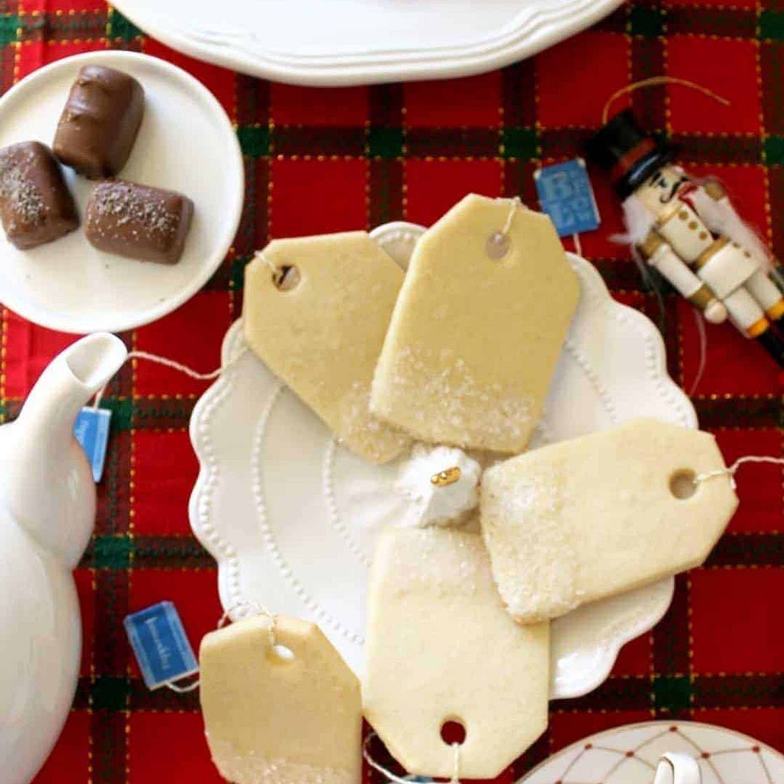 Peppermint Tea Cookies