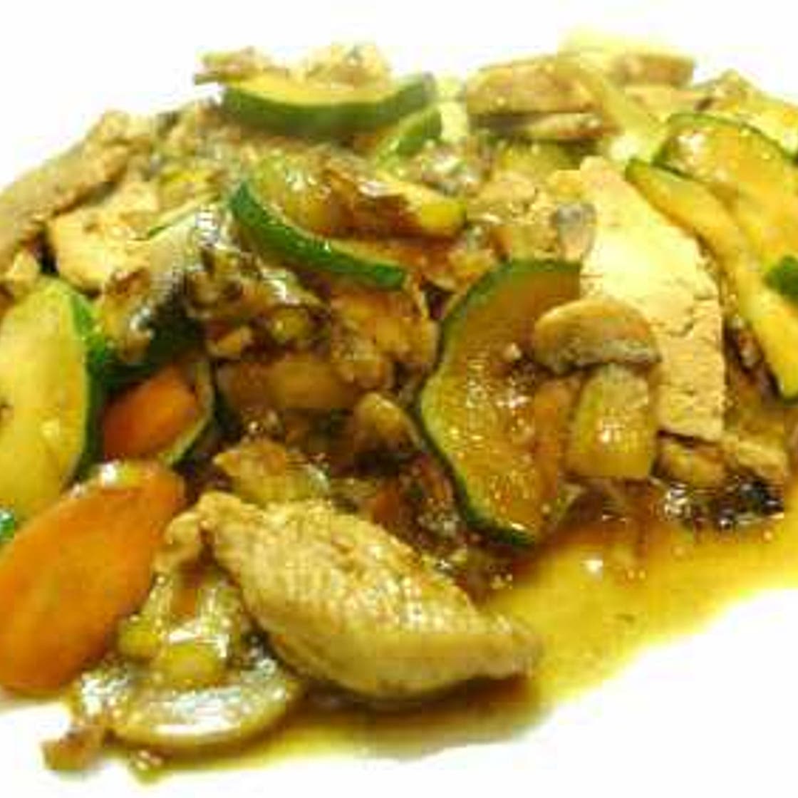 Wok mit Putenfleisch & Tofu