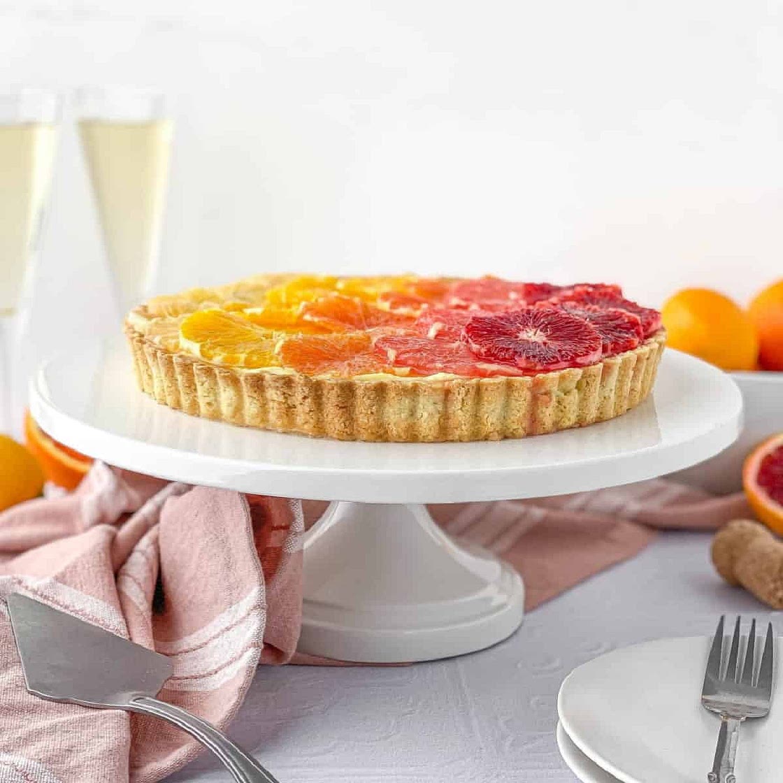 Champagne Citrus Tart