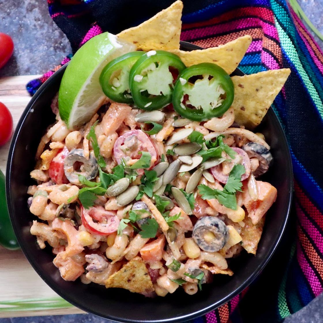 Vegan Taco Pasta Salad
