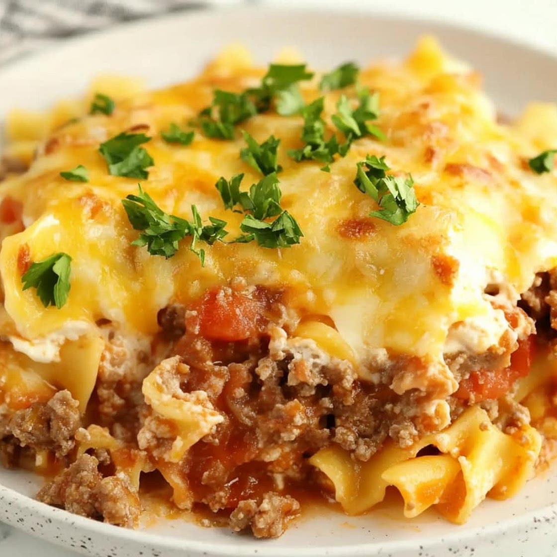 Beef Lombardi Casserole