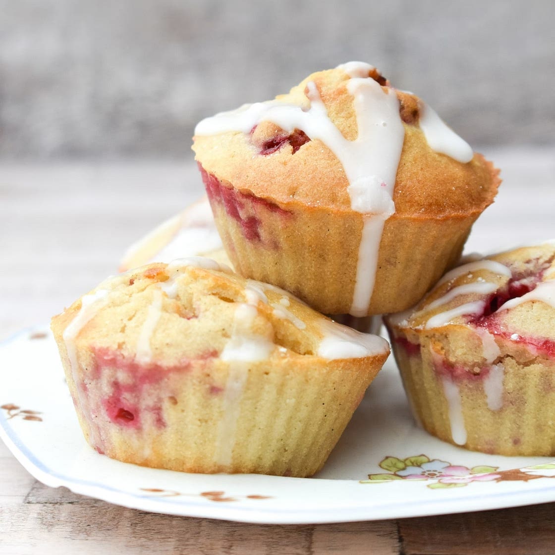 Vegan Raspberry Muffins (air fryer recipe)