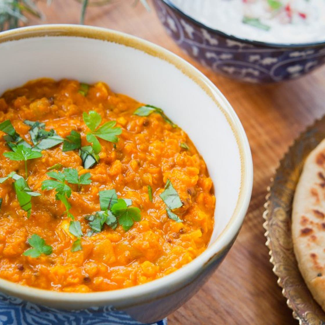 Le dahl de lentilles corail de Grégory Cohen