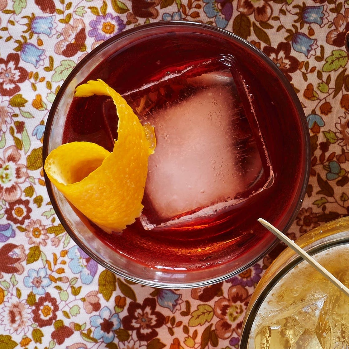 Boulevardier (Bourbon Negroni)
