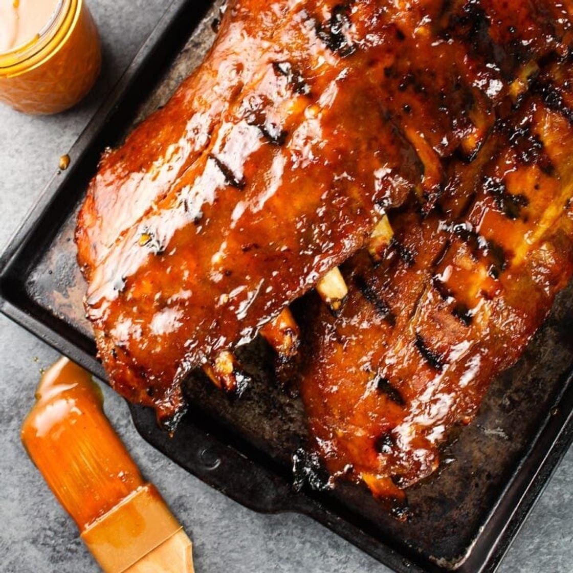 BBQ Baby Back Ribs with "Secret Sauce"