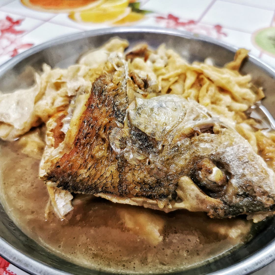Braised Fuchuk Fish Head