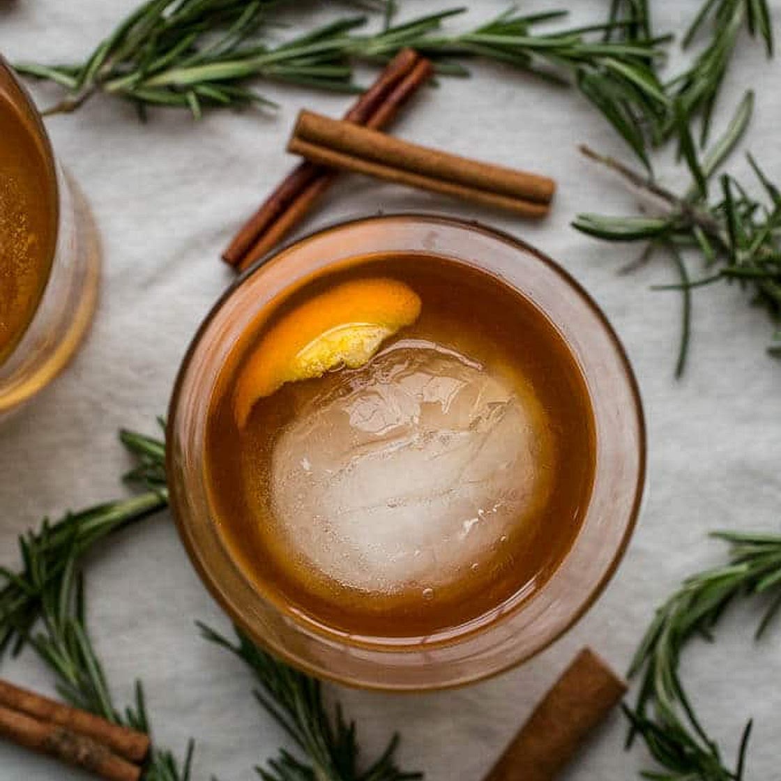 Cinnamon Rosemary Old Fashioned Recipe