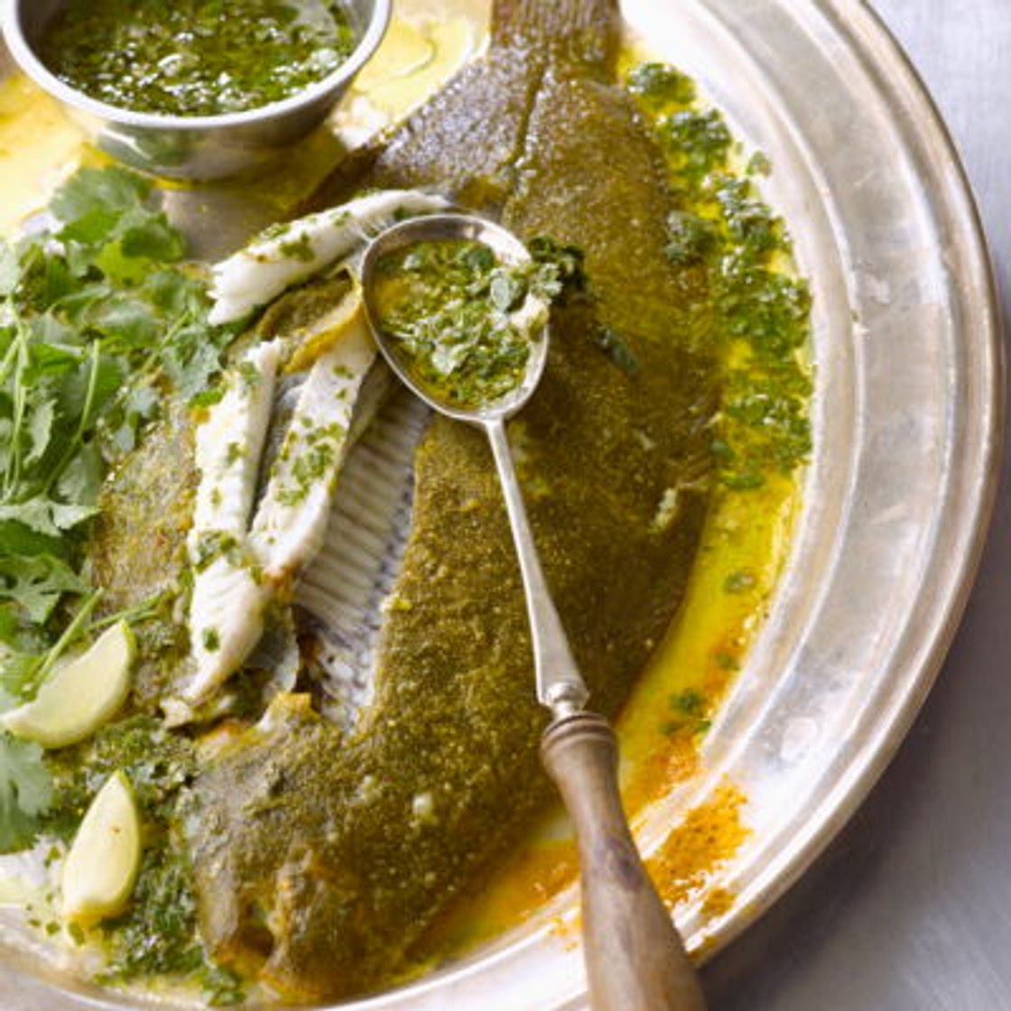 Sole meunière au curcuma