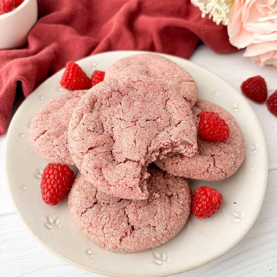 Raspberry Cookies