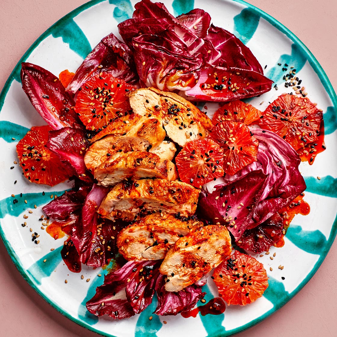 Chicken Salad With Citrus and Chile Oil