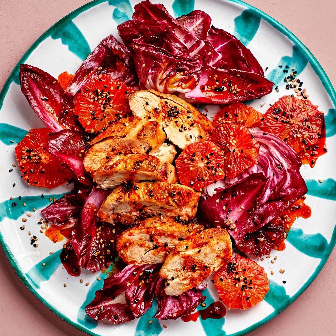 Chicken Salad With Citrus and Chile Oil