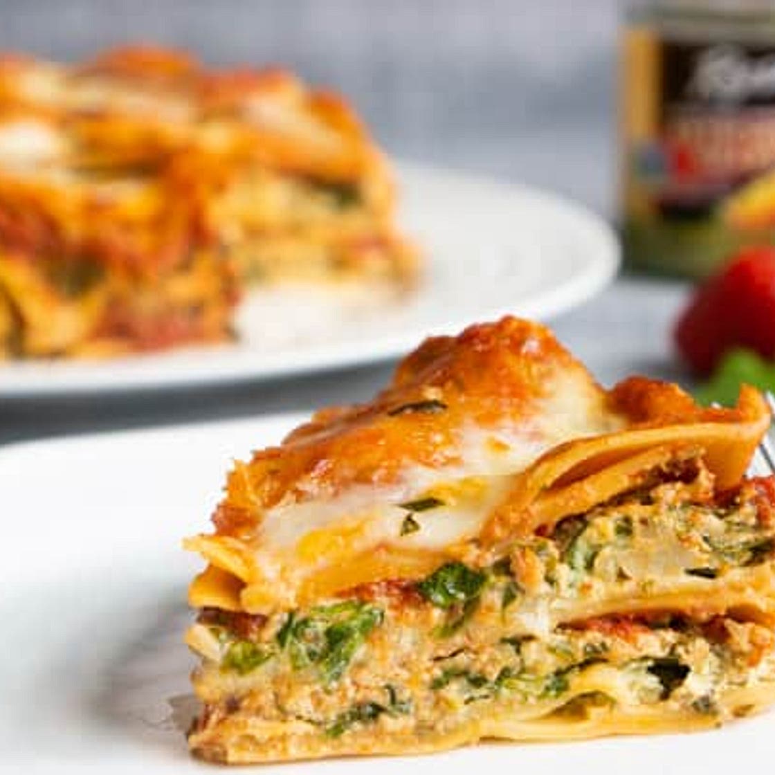 Spinach Artichoke Lasagna