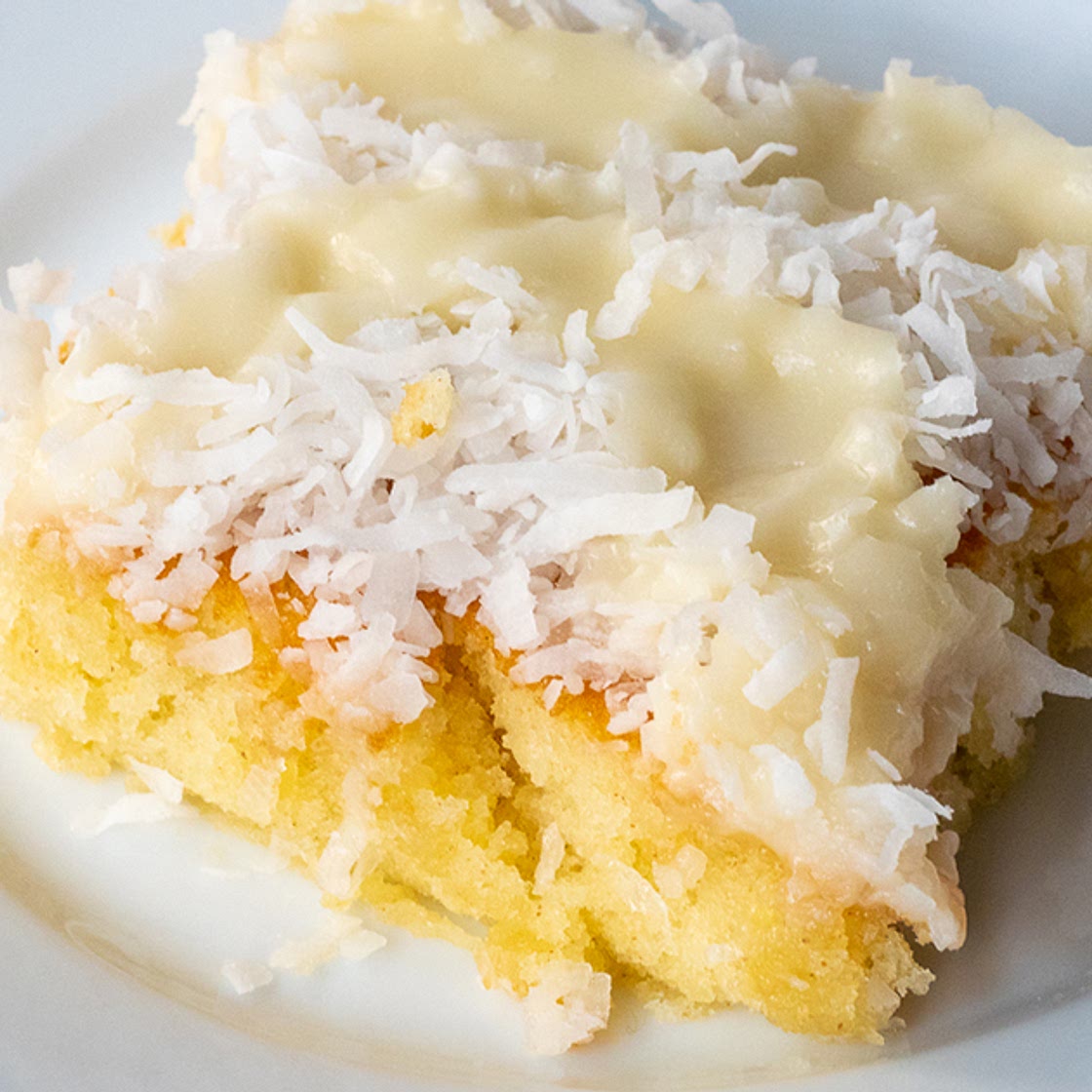 Coconut White Texas Sheet Cake