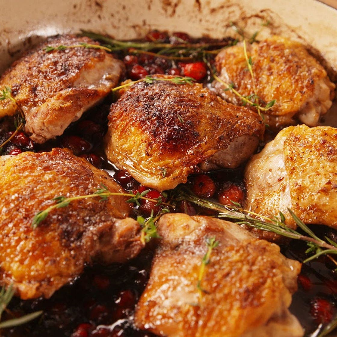 Cranberry Balsamic Chicken