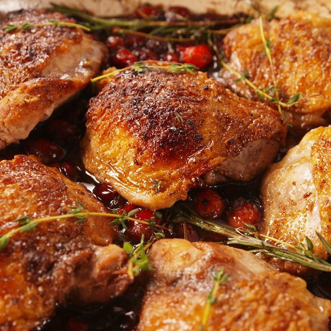 Cranberry Balsamic Chicken