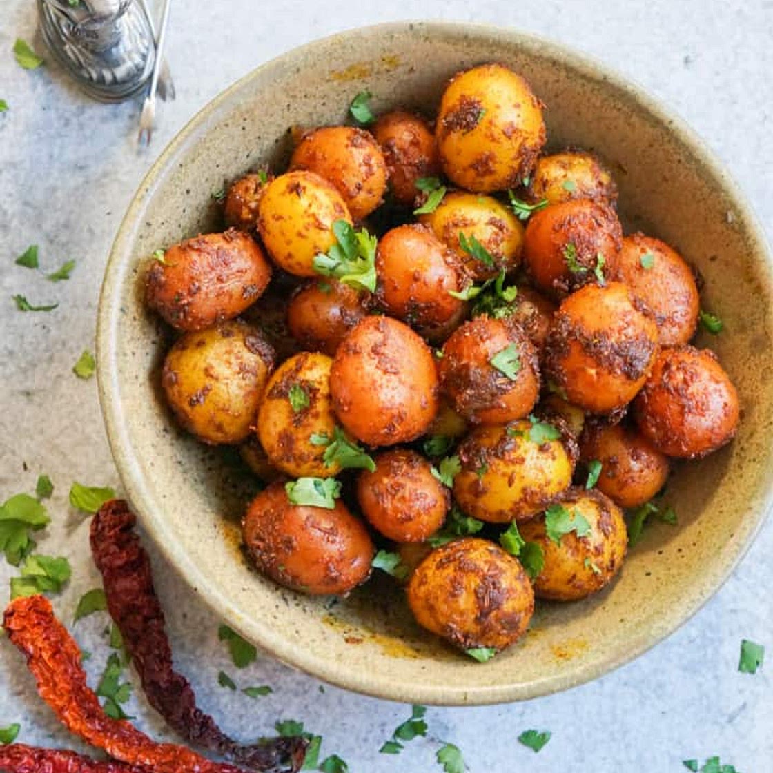 Spicy Bombay Potatoes