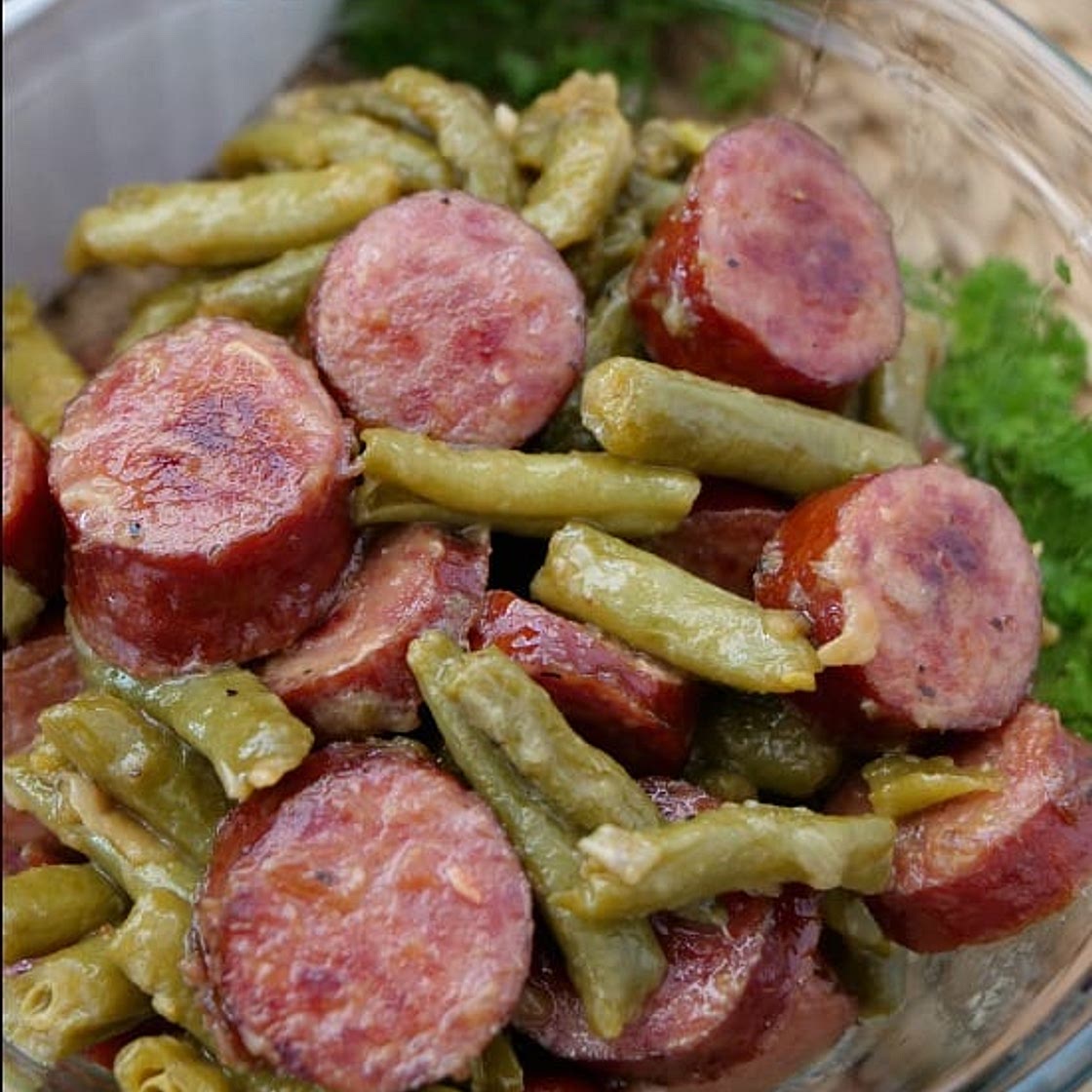 Sausage Kielbasa Green Beans