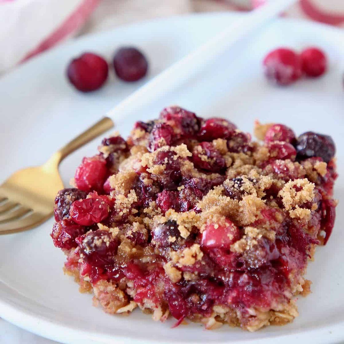 Oatmeal Cranberry Bars