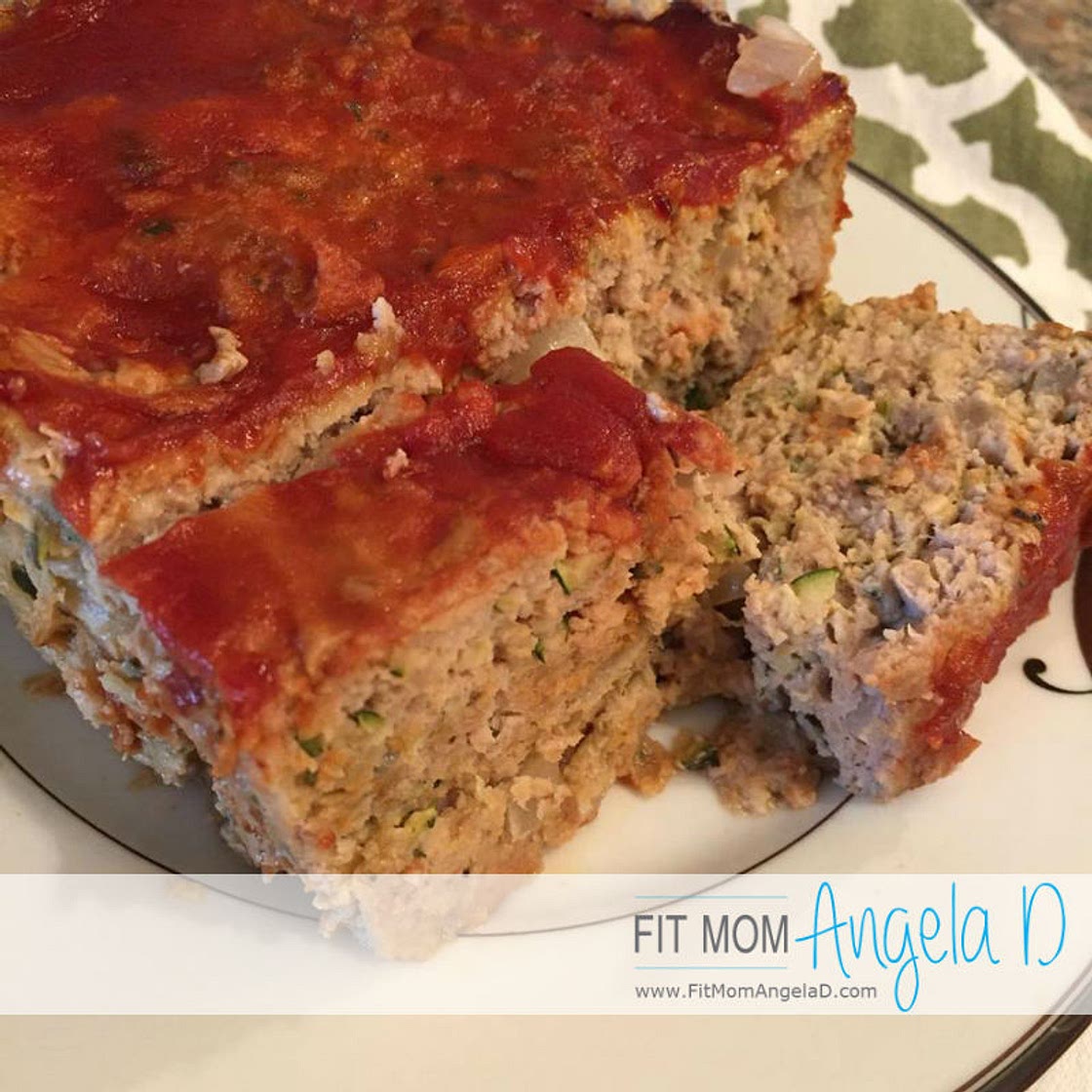 Savory Zucchini Turkey Meatloaf