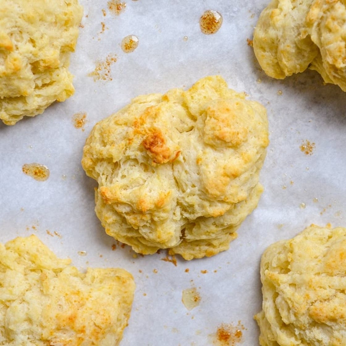 Sourdough Drop Biscuits
