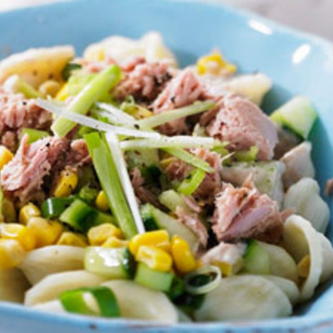 Nudelsalat mit Thunfisch