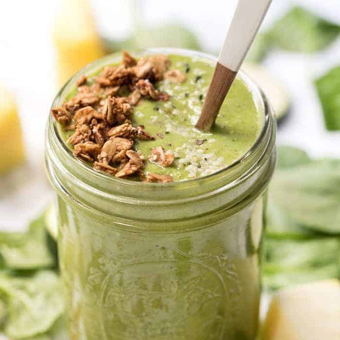 Hidden Veggie Pineapple Green Smoothie