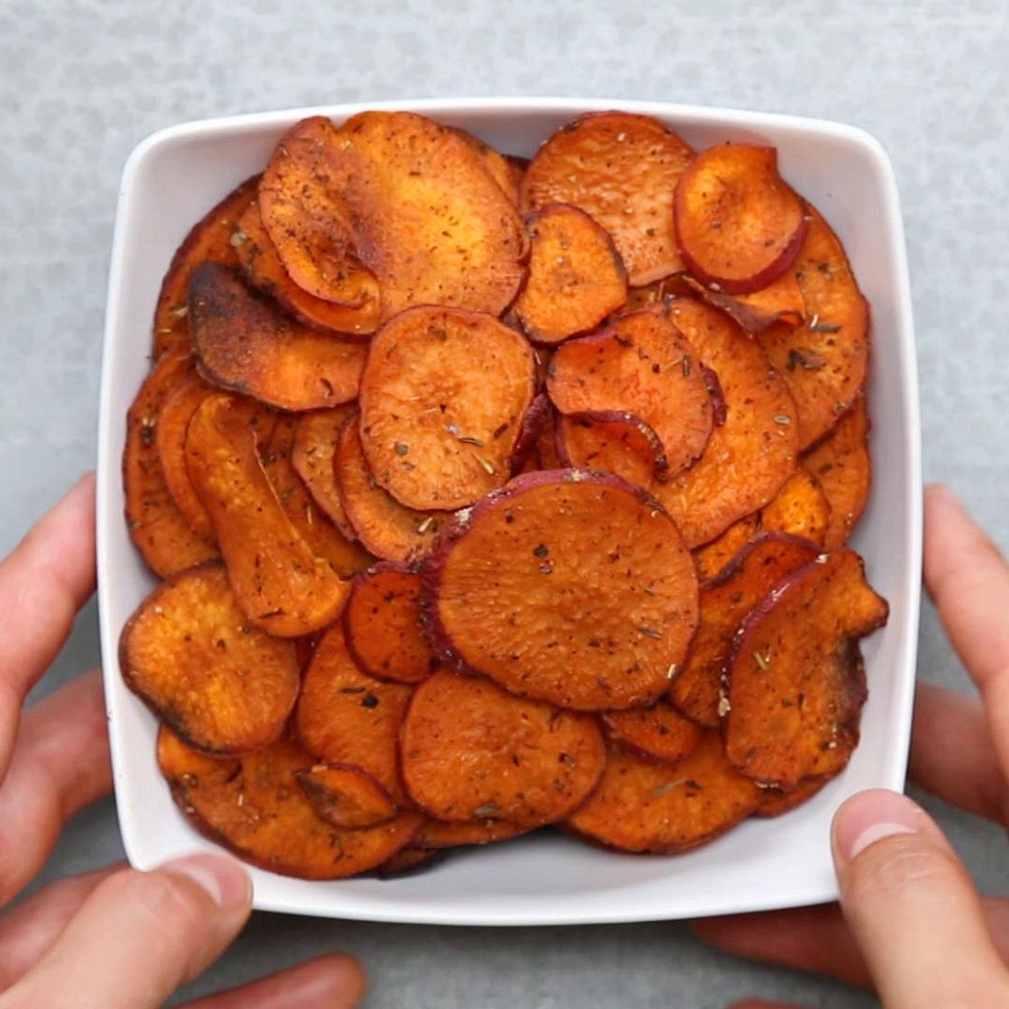 Sweet Potato Chips Recipe by Tasty