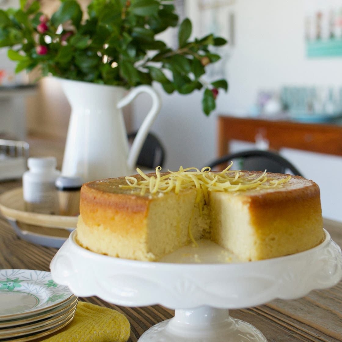 Lemon Yoghurt Cake (Grain Free)