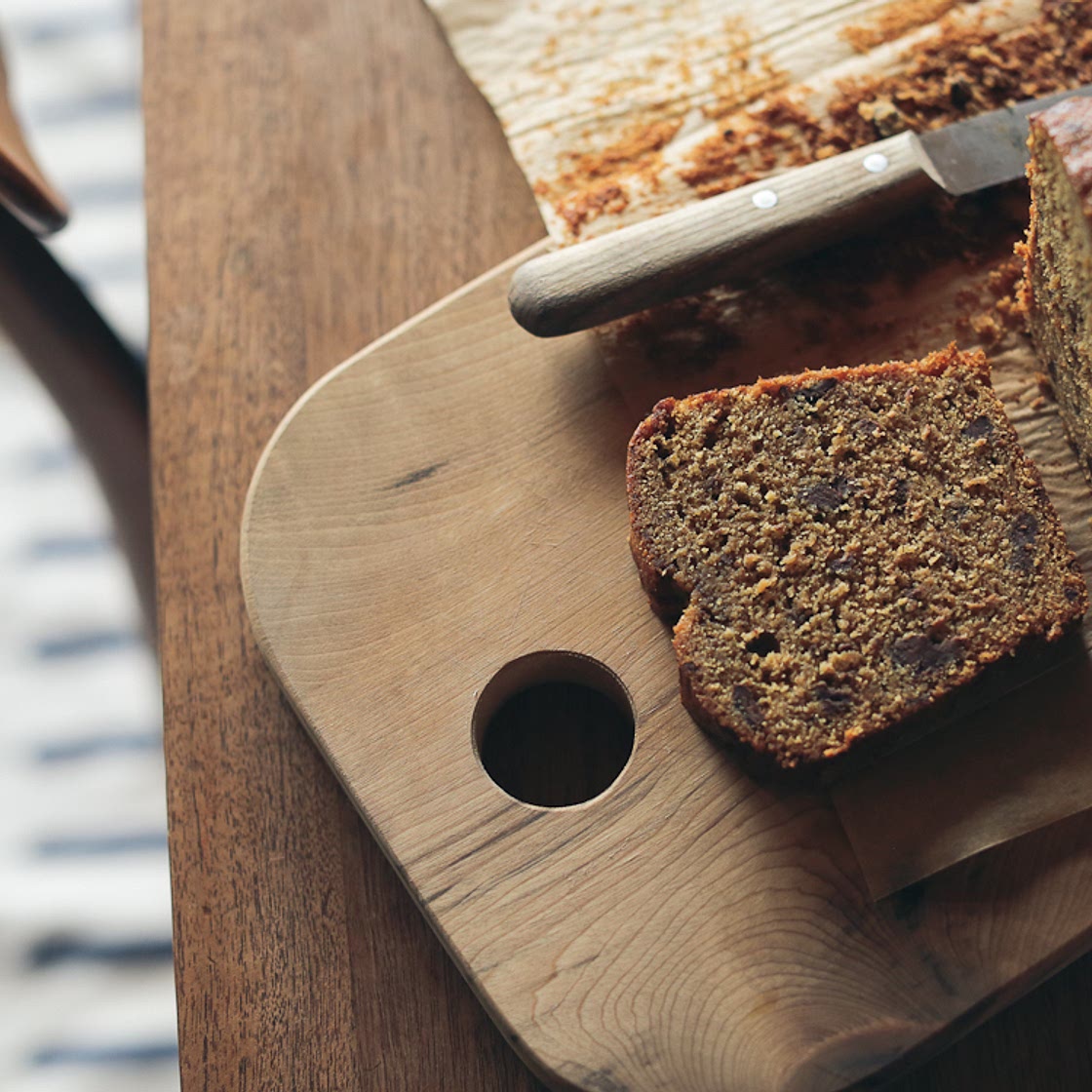 Banana Bread with Muscovado and Chocolate