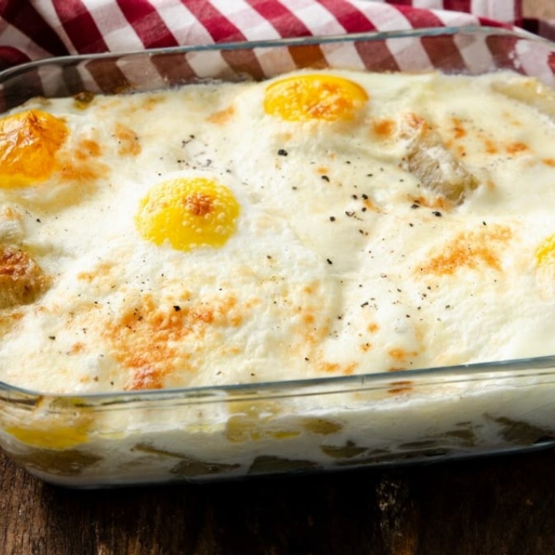 Finocchi al forno con mozzarella e uova