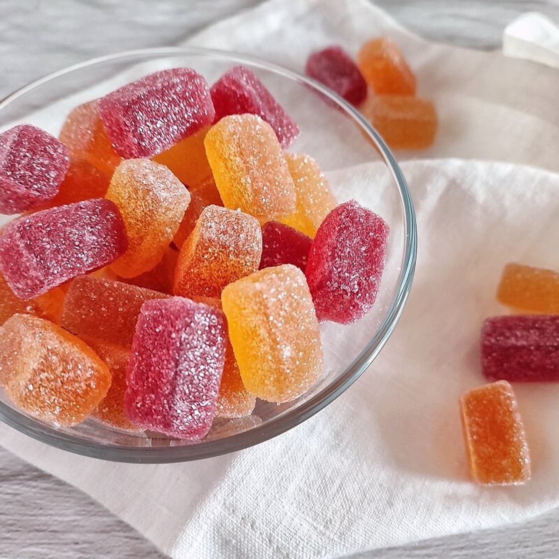 Caramelle Gelèe (fatte in casa)