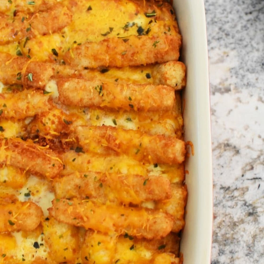 Fish Sticks Casserole