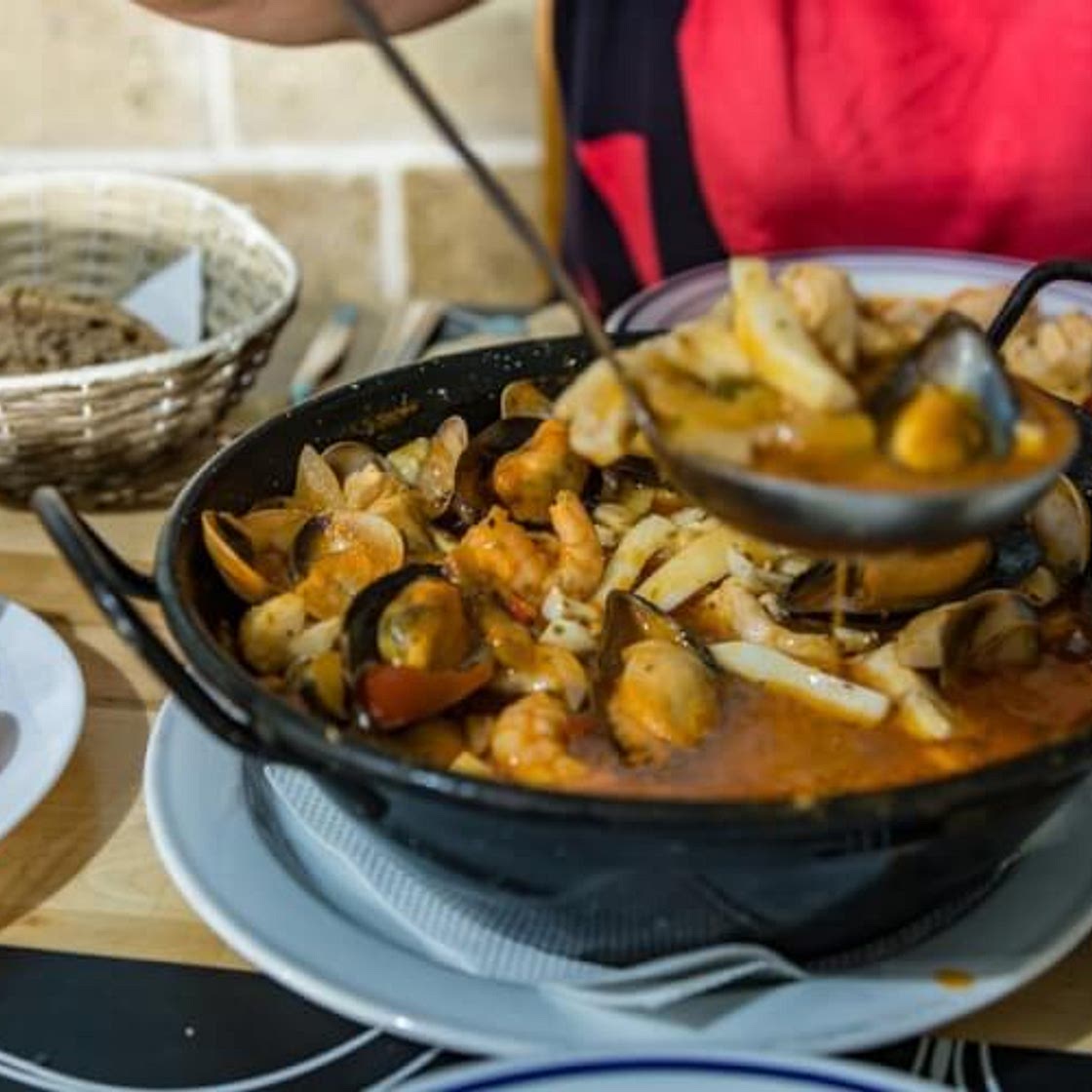 Zarzuela de Mariscos (Spanish Seafood Stew)