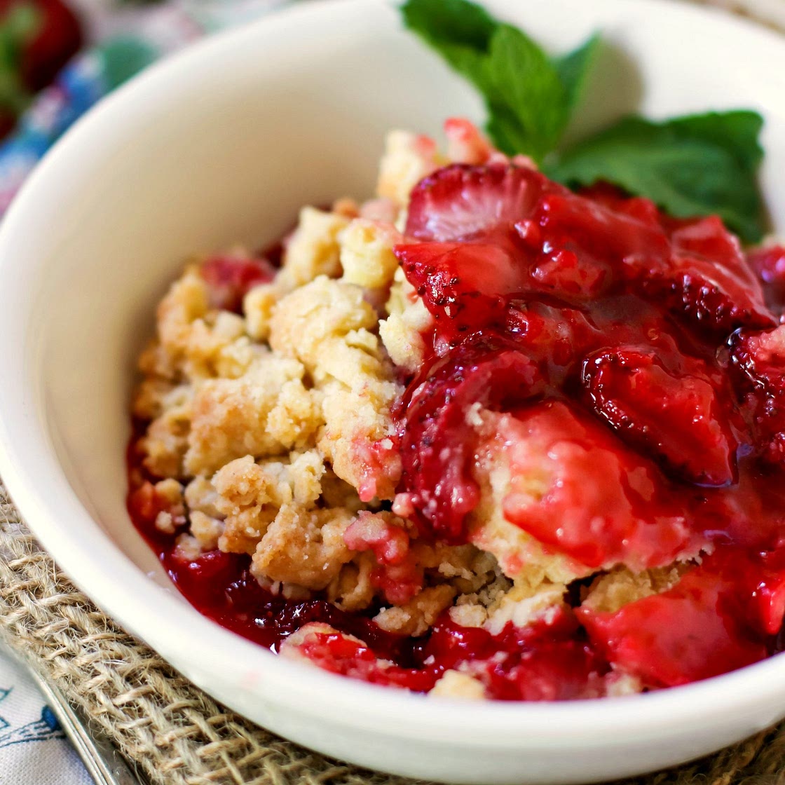 Strawberry Cobbler