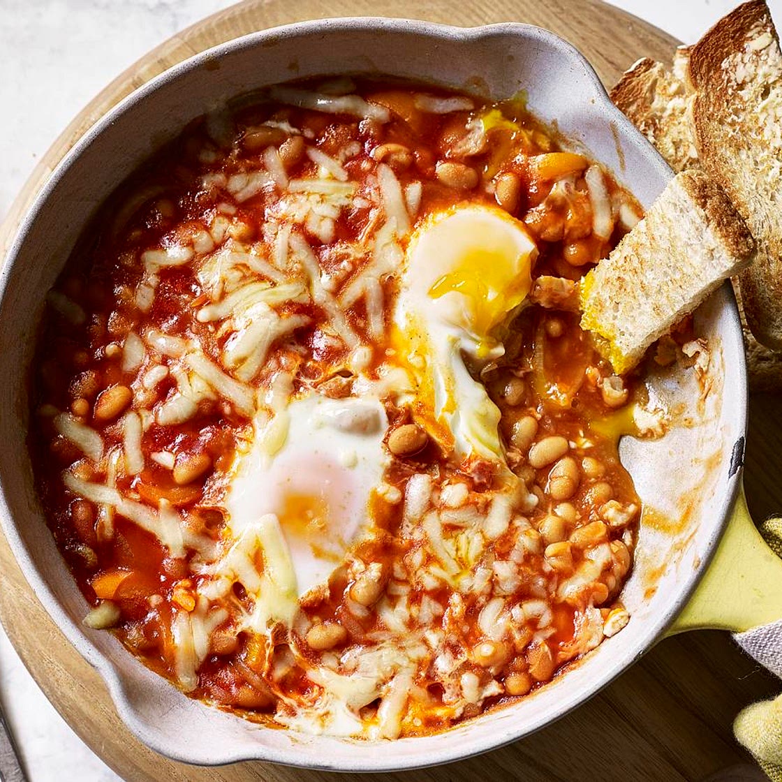 Baked bean shakshuka