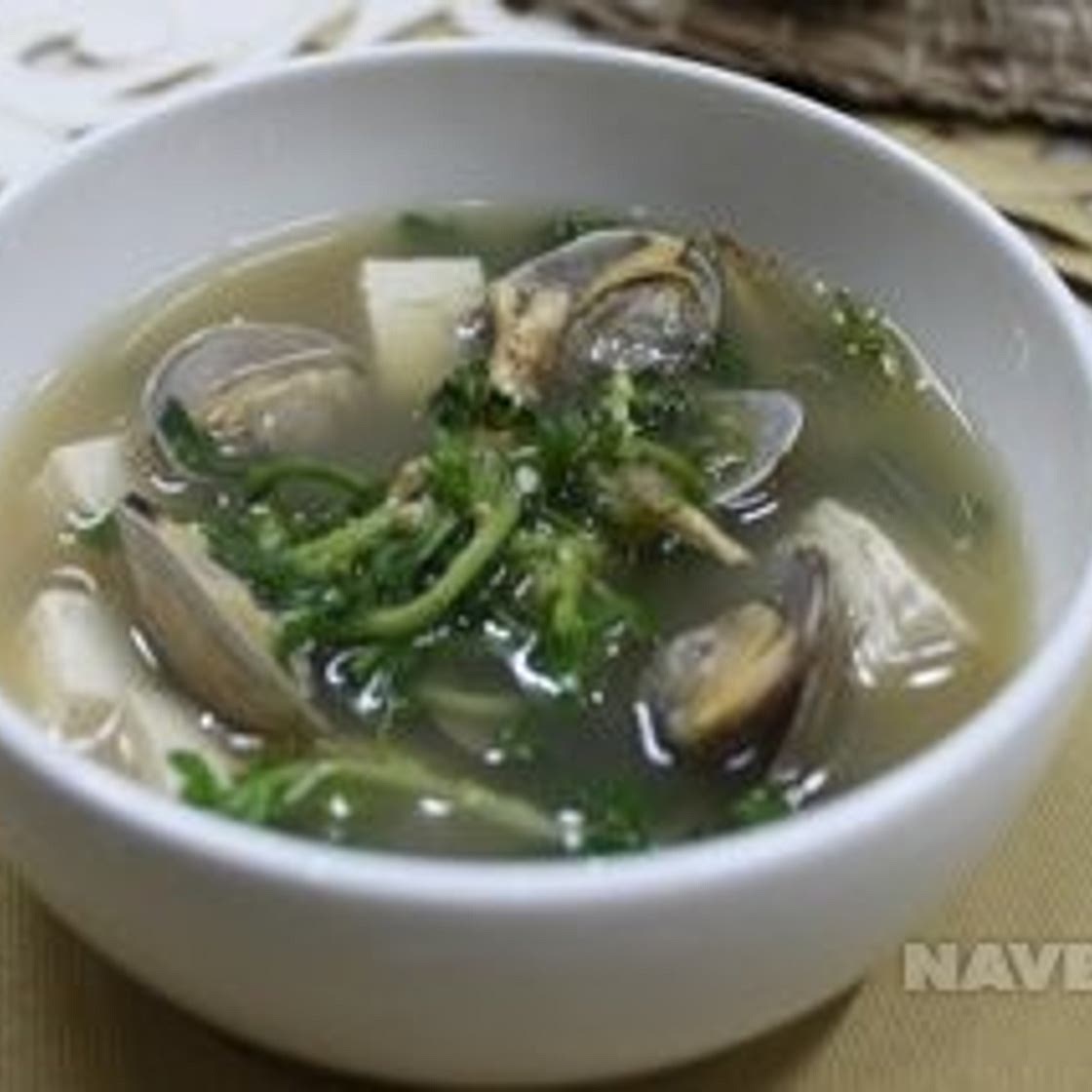 바지락냉잇국 만드는 법
