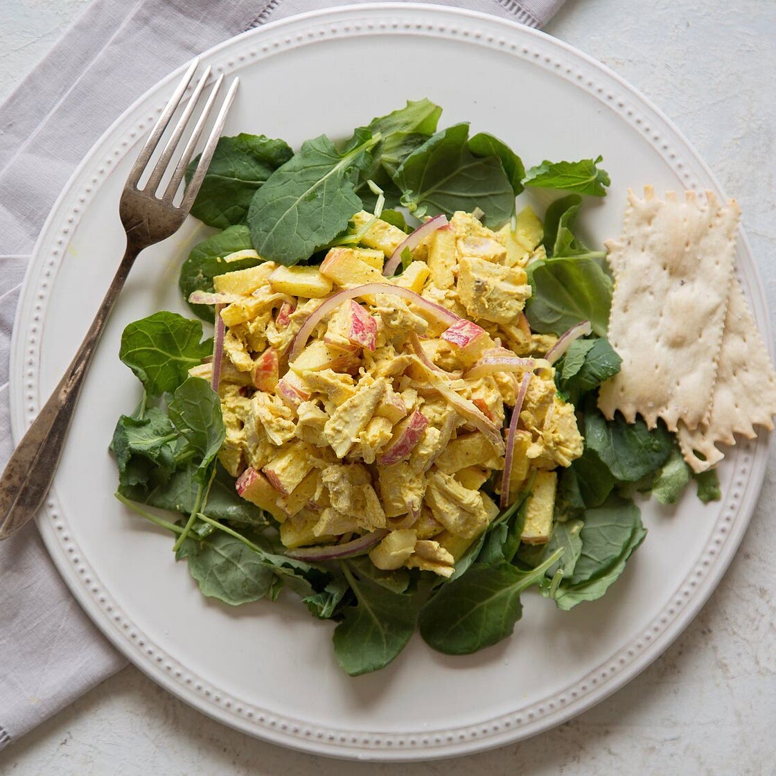 Honey-Curry Chicken Salad