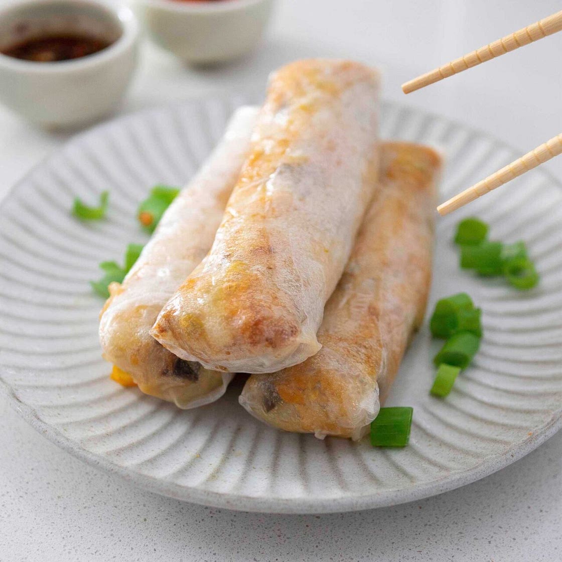 Vegan Crispy Spring Rolls