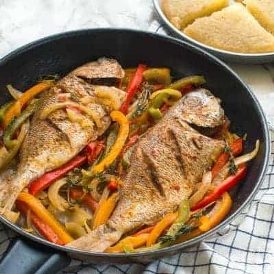 Jamaican steamed fish