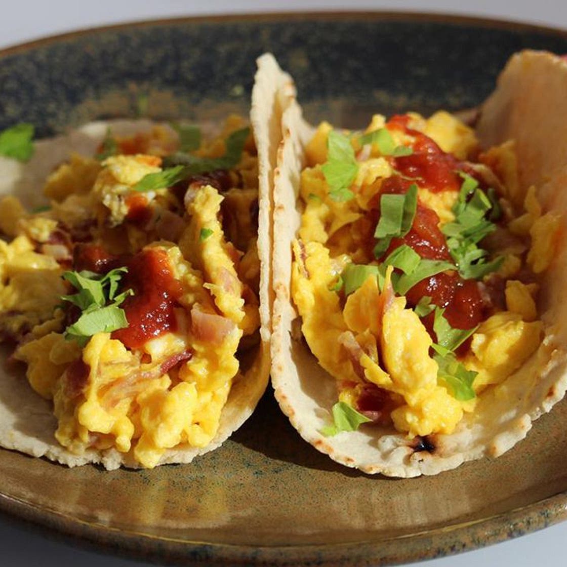 Bacon and Egg Tacos