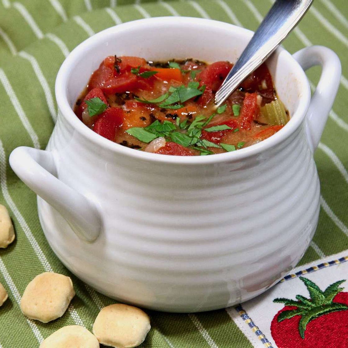 Creamy Tomato And Cream Cheese Soup